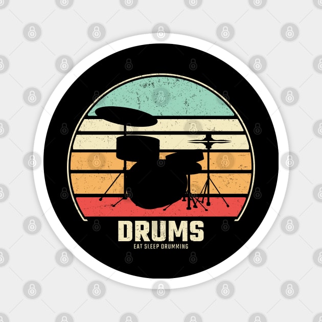 drums Magnet by Mandala Project